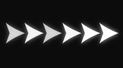 Loopable arrow background illustration. Arrow transition background, Vector a Stock Illustration