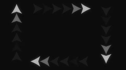 Loopable arrow background illustration. Arrow transition background, Vector a Stock Illustration