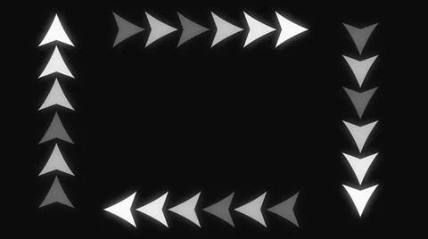 Loopable arrow background illustration. Arrow transition background, Vector a Stock Illustration