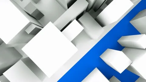 Loopable background in an abstract city from above Stock Footage 12149725