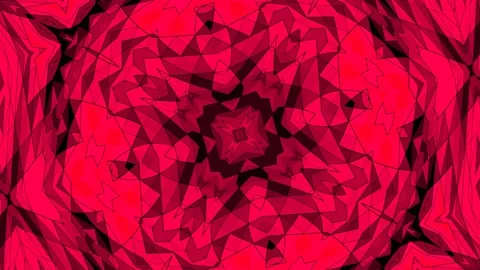 Loopable Background Abstract Pattern Curved Pixel Geometric Stock Footage 167570268