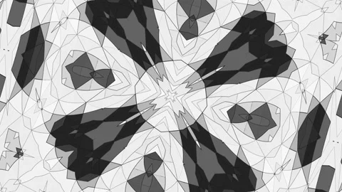 Loopable Background Abstract Pattern Curved Pixel Geometric Stock Footage 167570421