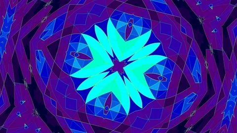 Loopable Background Abstract Pattern Curved Pixel Geometric Stock Footage 167570423