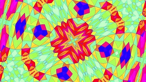Loopable Background Abstract Pattern Curved Pixel Geometric Stock Footage 167570433