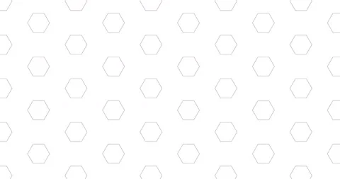 Loopable background from mesh with hexagons. Stock Footage 87285551