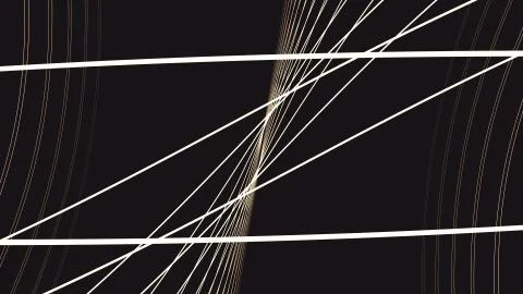 Loopable Background with nice abstract, futuristic colorful lines. Colorful Illustrazione stock