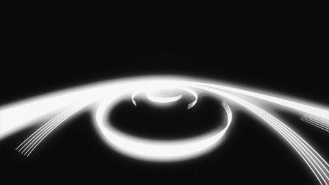 Loopable Background with nice abstract, futuristic colorful lines. Colorful Illustrazione stock