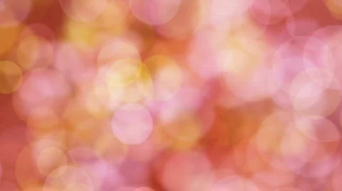 Loopable background pink yellow circle lights Stock Footage 686383