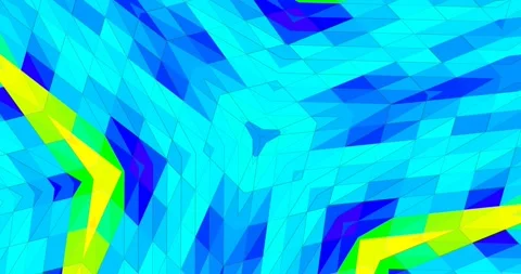 Loopable Background Seamless Loop Symmetric Abstract Pattern Video Stock Footage 166412942