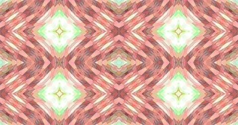 Loopable Background Seamless Loop Symmetric Abstract Pattern Video Stock Footage 166413429