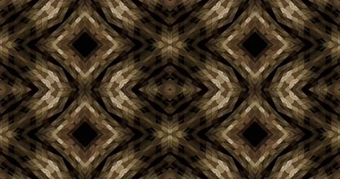 Loopable Background Seamless Loop Symmetric Abstract Pattern Video Stock Footage 166413532