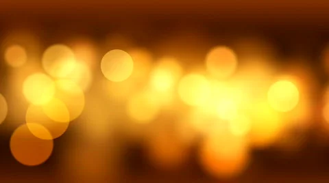 Loopable background yellow flying circle lights  Stock Footage 706545