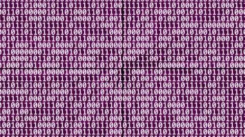 Loopable: Binary Digits Stock Footage 44445308