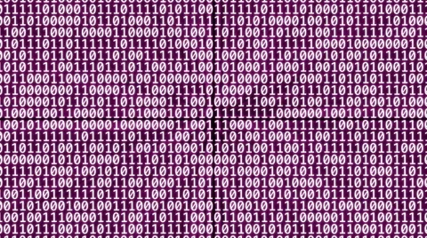 Loopable: Binary Digits Stock Footage 44446114