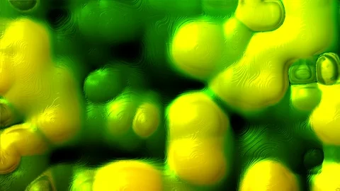 Loopable blob animation Stock Footage 95102803
