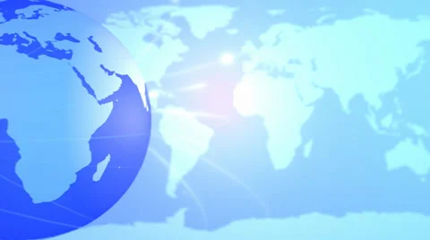 Loopable blue Earth background Stock Footage 24427335