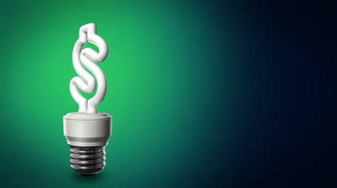 Loopable CFL Background Money Dollar Stock Footage 65433020