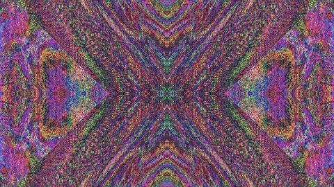 Loopable colorful background. Data mosh concept, Psychedelic line art. Stock Footage 123119459