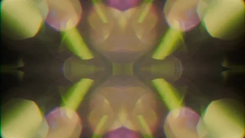 Loopable colorful background. Natural light leaks. Lights glows in dark space Stock Footage 119973317