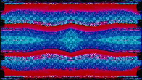 Loopable colorful texture. Data mosh imitation, Digital animation. Stock Footage 147958027
