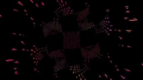Loopable creative motion graphic. Abstract lines and reflections Stock Footage 99244621