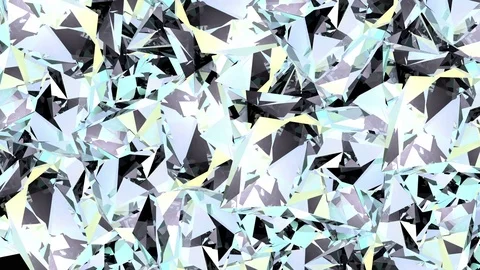 Loopable diamond surface 4k video Stock Footage 70387993