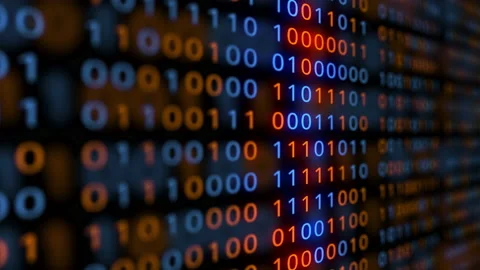 Loopable: Digital Data 3D Abstract Technology Background Stock Footage 162431760