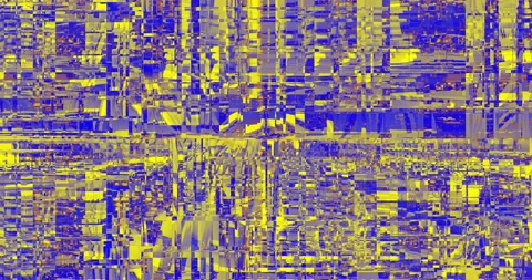 Loopable Digital Glitch Art Background: Endless Possibilities for Your Creative  Stock Footage 291590017