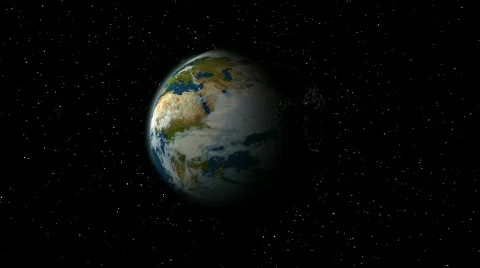 Loopable Earth with Night Lights Video stock 704566