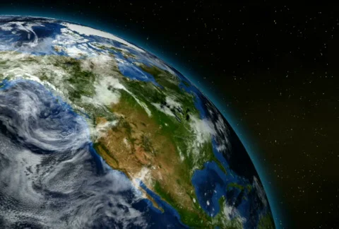 Loopable Earth Rotation HD NTSC PAL 스톡 동영상 301240