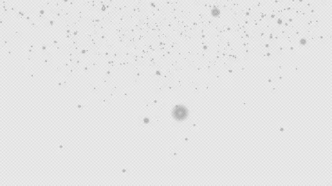 Loopable Falling Winter Snow With Alpha channel Stock Footage 168684663