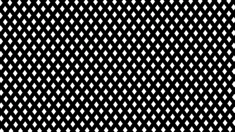 Loopable fine black and white lines crossing stripe pattern rotating backgrou Stock Footage 102669460