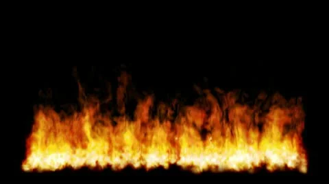 Loopable fire wall element Stock Footage 10597126