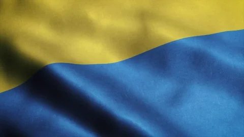 Loopable: Flag of Ukraine, 60fps Video stock 73929790