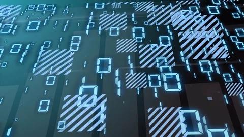 Loopable footage of Programming code abstract technology background for software Stock Footage 103421921