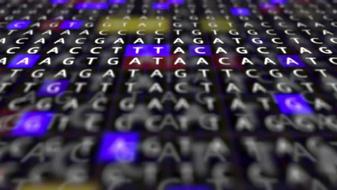 Loopable: Genetic Mapping DNA Sequence Analysis 3D Abstract Background With Stock Footage 158866293