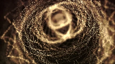 Loopable Golden Abstract Motion Background Stock Footage 47868822
