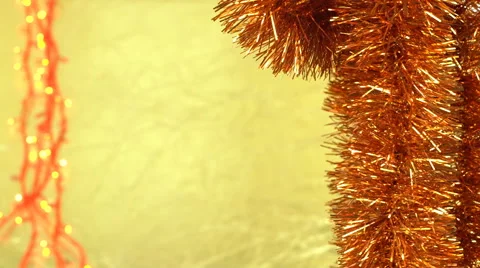 Loopable Golden Christmas Background Vidéo 68900022