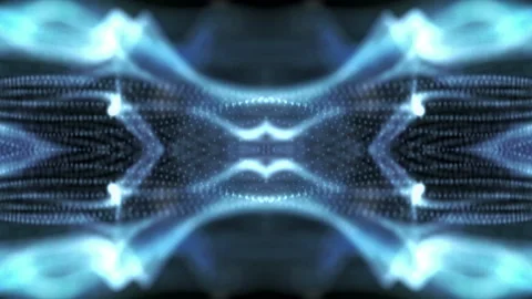 Loopable holographic blue background. V6 Stock Footage 102090237