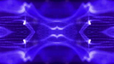 Loopable holographic blue grey background. V6 Stock Footage 102089116