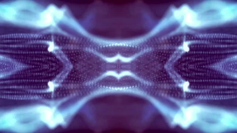 Loopable holographic blue grey background. V2 Video stock 102090439
