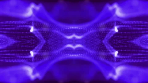 Loopable holographic blue grey background. V5 Stock Footage 102090488