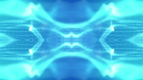 Loopable holographic light blue background. V1 Video stock 102089451