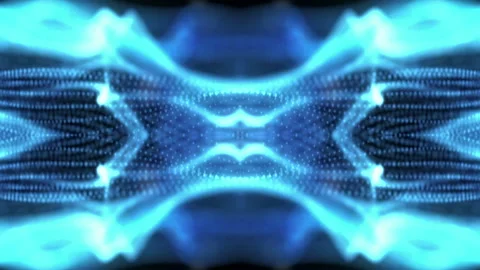 Loopable holographic light blue background. V2 Stock Footage 102089555