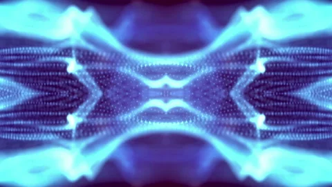 Loopable holographic light blue background. V7 Stock Footage 102089917