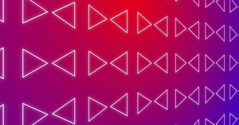 Loopable ingenious creative low poly triangle scale animation CG background.. Illustrazione stock