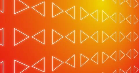 Loopable ingenious creative low poly triangle scale animation CG background.. Illustrazione stock