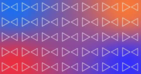 Loopable ingenious creative low poly triangle scale animation CG background.. Illustrazione stock