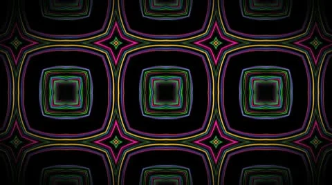 Loopable-kaleidascope1 Stock Footage 10594994