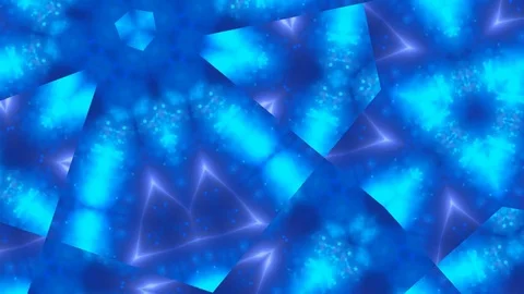 Loopable kaleidoscope animated abstract background Stock Footage 83083148